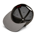 CAPPELLINO SNAPBACK CON RETINA PERSONALIZZABILE RICAMATO