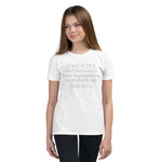 T-SHIRT A MANICA CORTA PER TEENAGER PERSONALIZZABILE